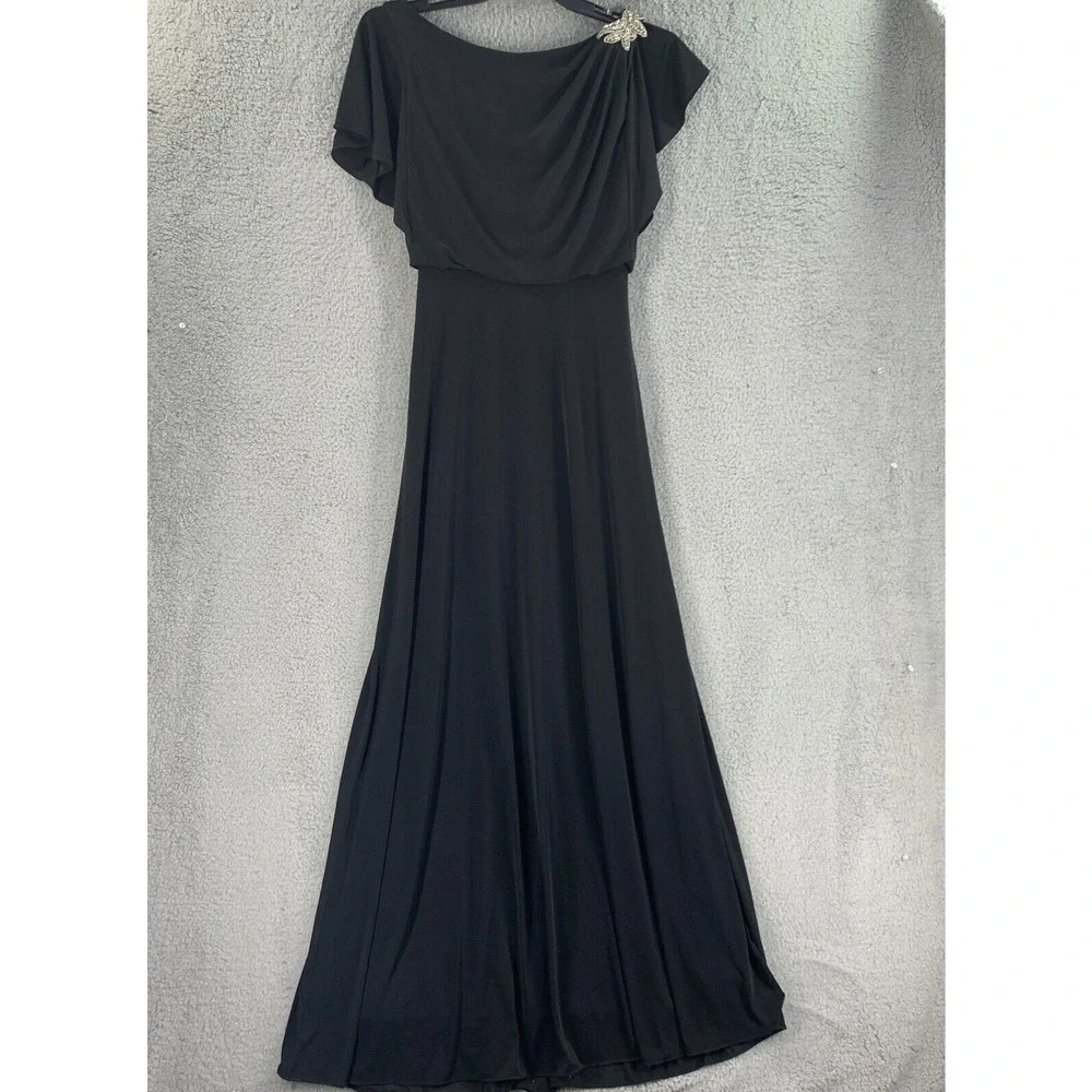 Formal Womens Long dress Sz 8 Jenny Yoo Bridesmaid Evening Mother Maxi Flowy - Picture 2 of 16